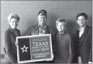 From left to right, Blair Calvert Fitzsimons (TALT CEO), Gene Klein, Jan Klein, Jim Bradbury (Legal Council).